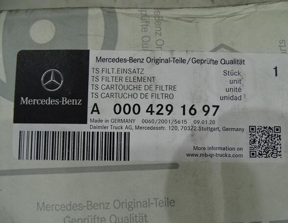 Filtersatz Mercedes-Benz AXOR 2 A0004291697 TS Filtereinsatz 