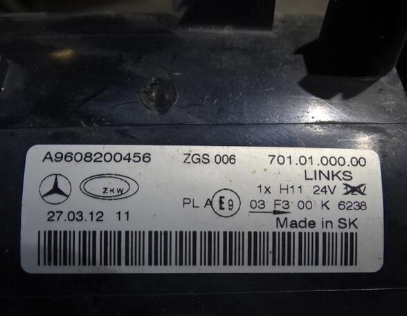Mistlamp Mercedes-Benz Actros MP 4 A9608200456 links
