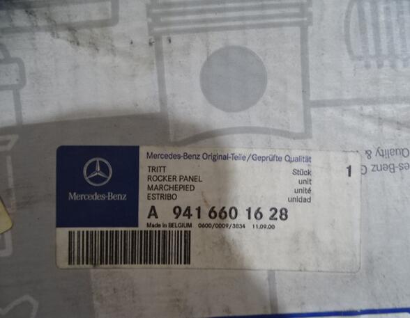 Trittbrett Mercedes-Benz Actros A9416601628 Einstieg original Stahl unten links