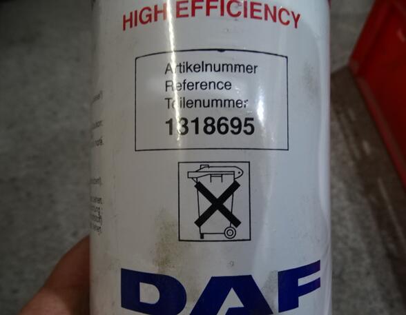 Fuel Filter for DAF 75 CF Original DAF 1318695 550228577 0006572880 B1050595