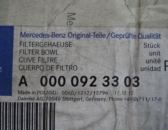 Brandstoffilter Mercedes-Benz Actros MP 3 A0000923303 original Daimler