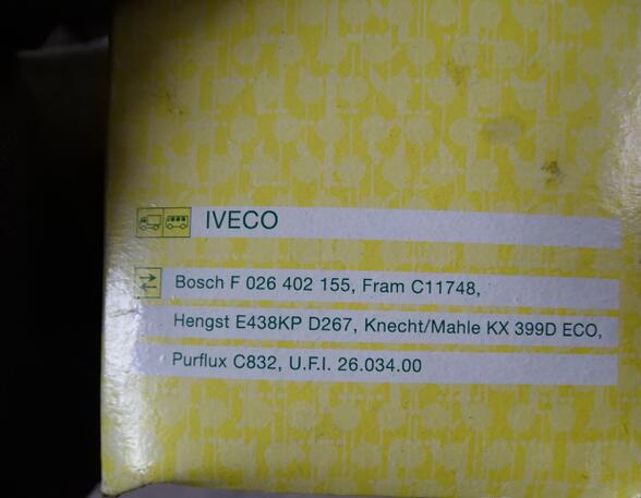 Brandstoffilter Iveco EuroCargo Mann Filter PU7004z Iveco 500054702 500086009 5801354114