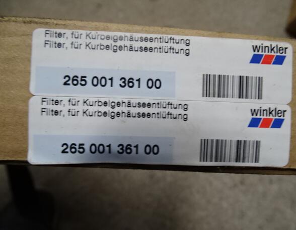 Filter Brandstofmanagment Iveco EuroTrakker Wismet WAI 104095 Motorenlueftungsfilter