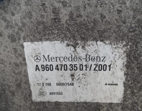 Brandstofreservoir voor Mercedes-Benz Actros MP 4 A9604703501 A9604704901 Kombitank Diesel 660 AdBlue 75 Liter