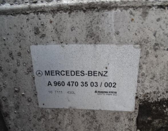 Brandstofreservoir voor Mercedes-Benz Actros MP 4 A9604703503 Aluminium Tank 430 Liter mit Halterung