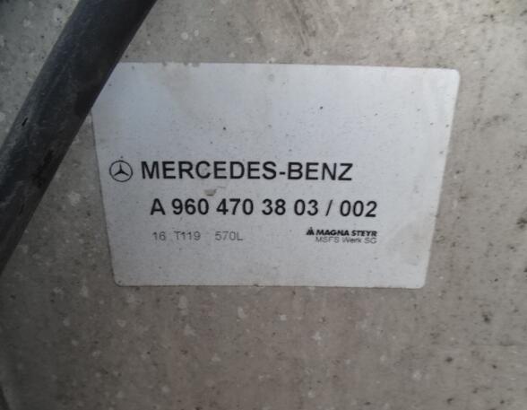 Fuel Tank for Mercedes-Benz Actros MP 4 A9604703803 Aluminium Tank 570 Liter mit Halterung
