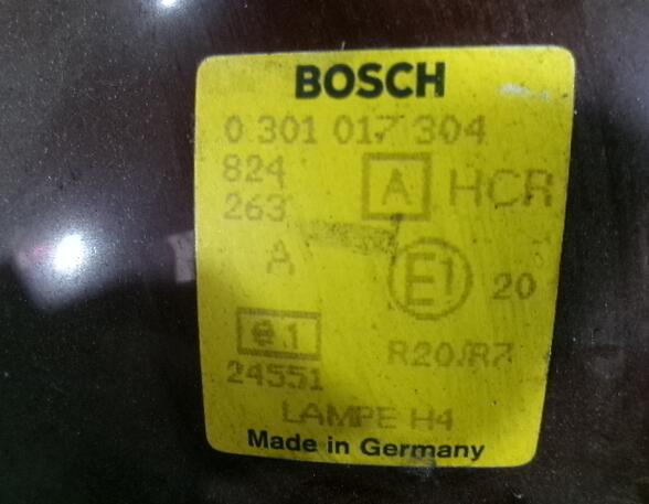 Hauptscheinwerfer MAN F 90 Bosch 0301017304 E124551 H4