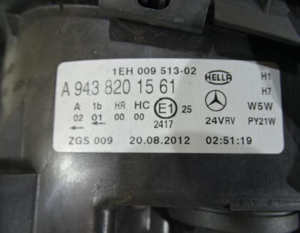 Hauptscheinwerfer Mercedes-Benz Actros MP 3 A9438201561 A9438206461 Hella 1EH00951302