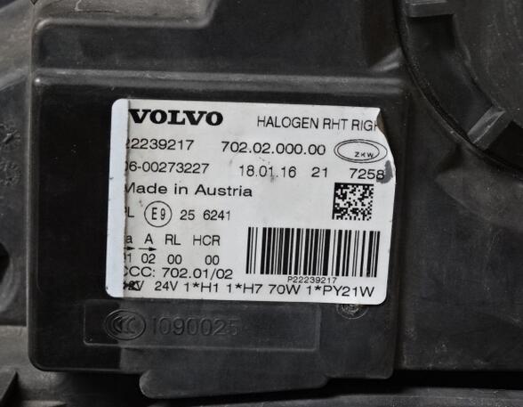 Hauptscheinwerfer Volvo FH LED Volvo 22239217 Licht