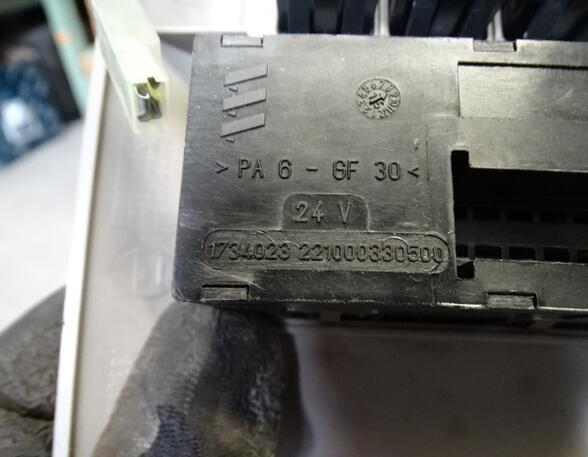 Heater Control Unit DAF XF 105 Regler DAF 1734023 Verkleidung DAF 1832895 1832896 Lampe