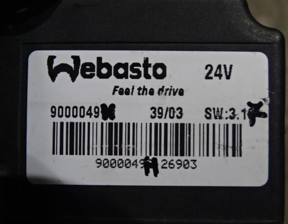 Regeleenheid standkachel voor Mercedes-Benz Actros MP2 Webasto 9000049H