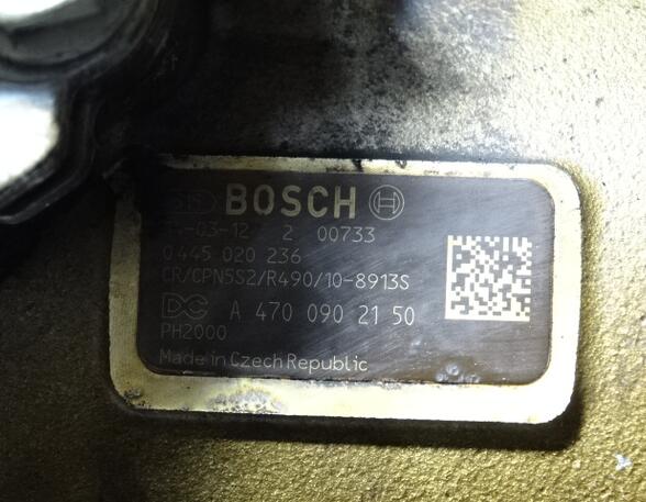 High Pressure Pump Mercedes-Benz Actros MP 4 A4700902150 Bosch 0445020236 OM470LA OM471LA