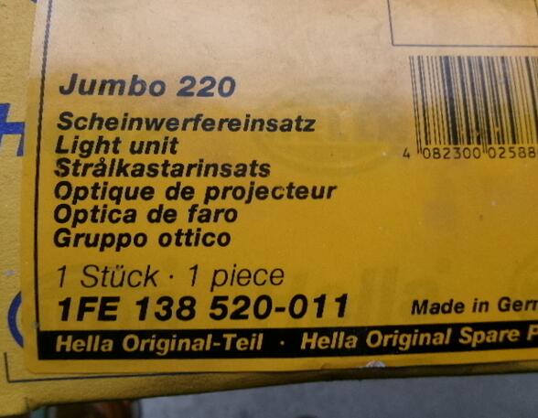 Koplampenset grootlicht voor Scania P - series HELLA 1FE138520-011 Jumbo 220