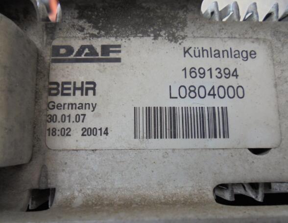 Interkoeler tussenkoeler DAF XF 105 1691394 Behr L0804000