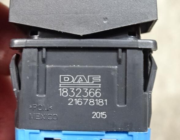 Schakelaar interieurverlichting voor DAF XF 106 Schalter Dimmbeleuchtung DAF 1832366 Taste