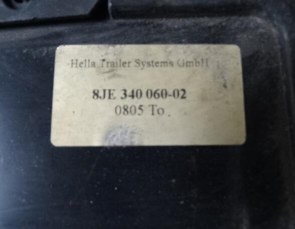 Licence Plate Holder MAN TGX Verteiler Hella 8JE340060 Hella 8JE340060-02