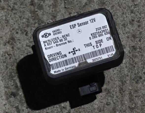 Sensor Längsbeschleunigung (ESP Sensor) Mercedes-Benz Actros MP 4 A0375458032 K022443N01
