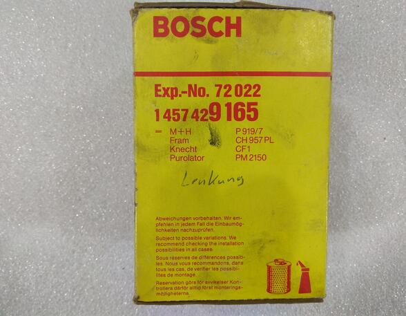 Oil Filter for DAF 95 Filter Hydraulik Lenkung Bosch1457429165  0004660004