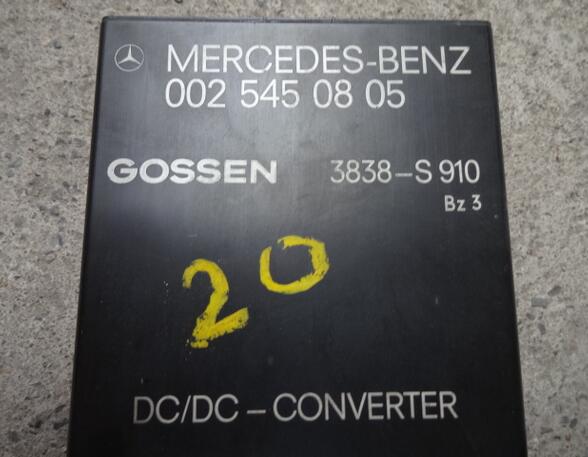 Relief Relay Mercedes-Benz NG 0025450805 Converter 0005425625 Gossen Wandler