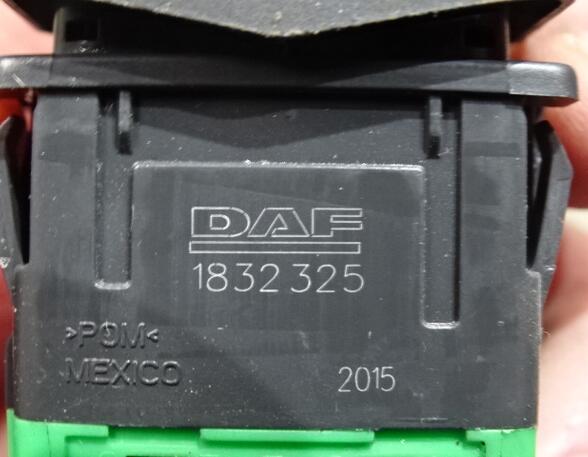 Schakelaar achteruitrijlicht voor DAF XF 106 Schalter Arbeitsleuchte DAF 1832325 Taste