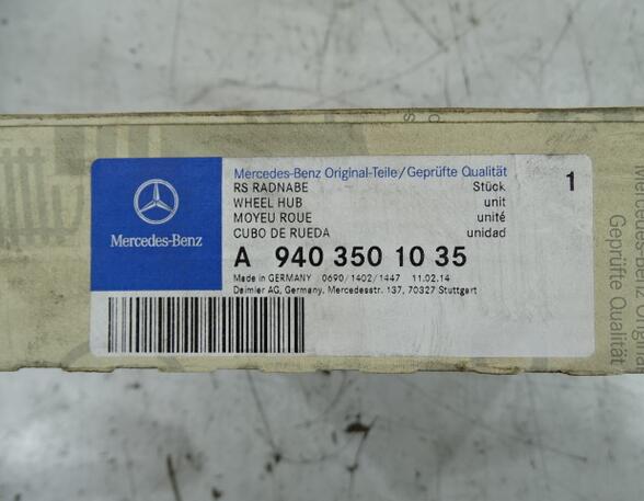 Seal Kit For Wheel Hub Mercedes-Benz Actros A9403501035 RS Radnabe