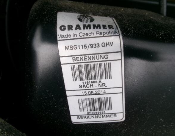 Seat for Mercedes-Benz Actros MP 4 A9609107501 Grammer MSG115/933GHV
