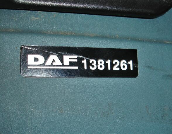 Zetel DAF XF 95 DAF 1381261 Beifahrersitz Sitz Armlehne Sicherheitsgurt