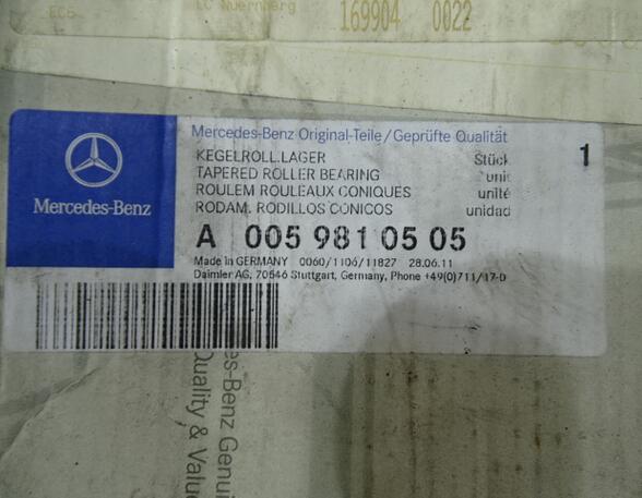 Keerring verdeeldifferentieel Mercedes-Benz SK A0059810505 Kegelrollenlager