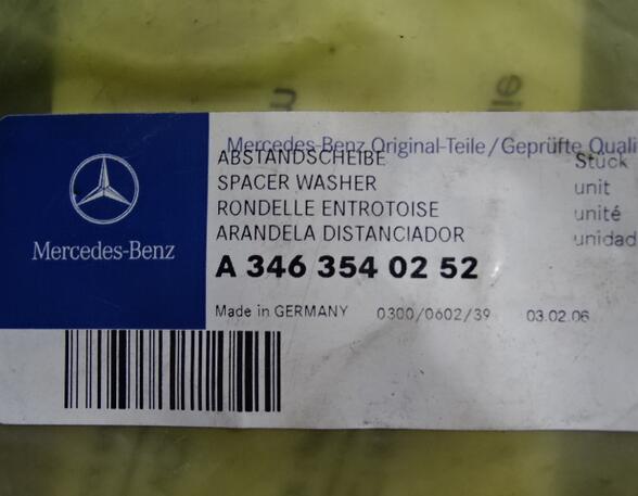 Keerring verdeeldifferentieel Mercedes-Benz Actros A3463540252 Distanzscheibe Abstandsscheibe