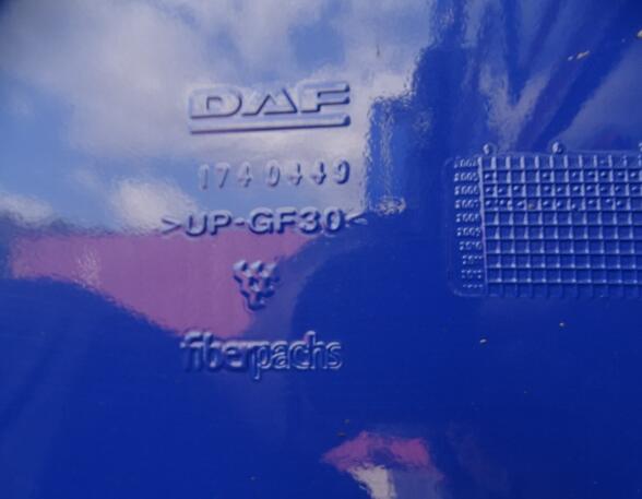 Side spoilers DAF XF 105 Space Cab Spoiler links 1740449 blau