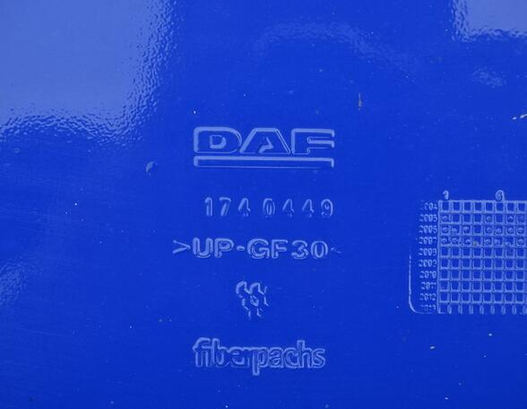 Side spoilers DAF XF 105 Space Cab Spoiler links 1740449 blau