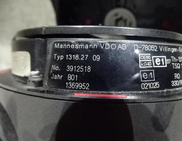Speedometer Scania 4 - series Mannesmann VDO 1318.2709 Scania 1369952 3912518