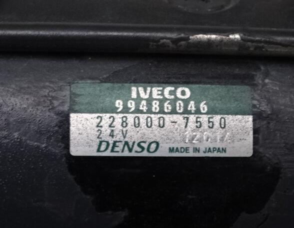 Startmotor voor Iveco Stralis Iveco 99486046 Denso 228000-7550 5,5kW 24V