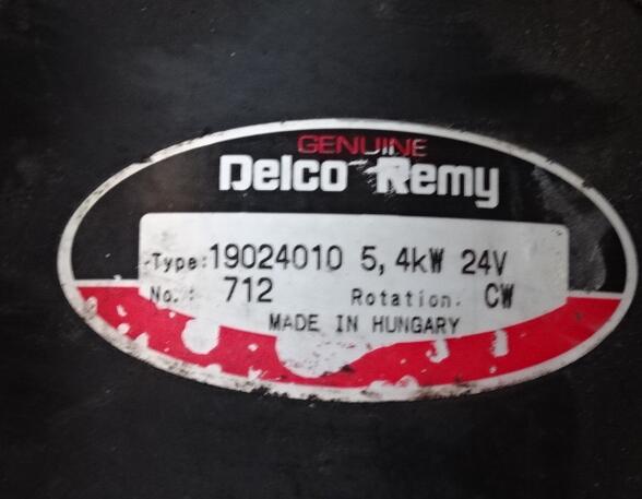 Anlasser (Starter) für MAN F 2000 Delco Remy 19024010 24V 5,4kW MAN 51262019181