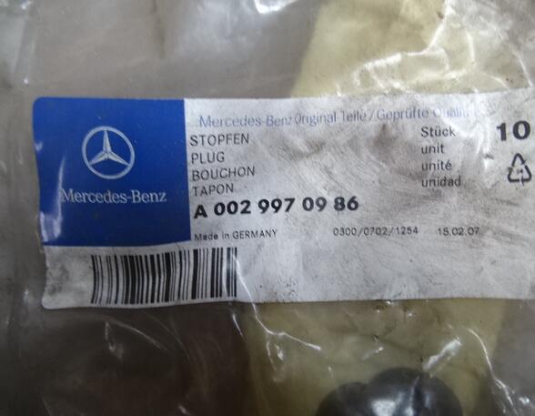 Zonklep Mercedes-Benz Actros A0029970986 Stopfen 10 Stueck