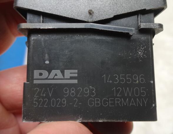 Schakelaar schuifdak voor DAF XF 105 CF 85 DAF 1435596 Knopf