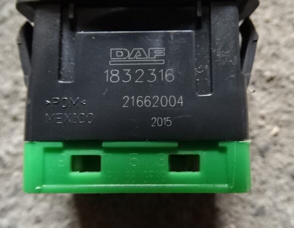 Switch Panel DAF XF 106 Schalter Differentialsperre DAF 1832316