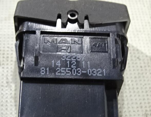 Schalterleiste (Schalterblock) MAN TGX 81255030321 Schalter Fahrniveau