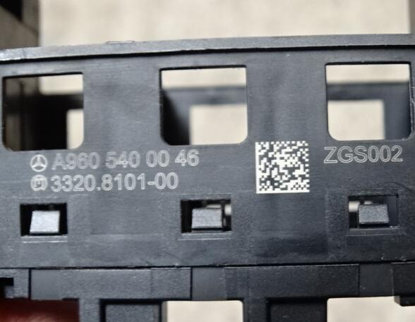Schakelblok voor Mercedes-Benz Actros MP 4 A9605400046 Schalterleiste mit 1 Blindschalter