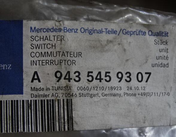 Switch Mercedes-Benz Actros MP2 Schalter A9435459307 Differentialsperre Switch