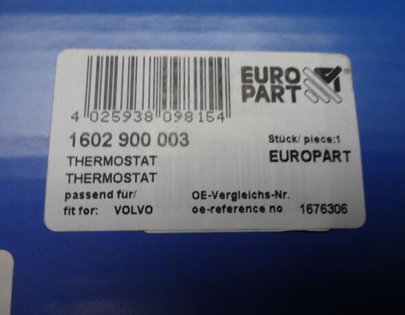 Thermostat Volvo FH Europart Volvo 1676306