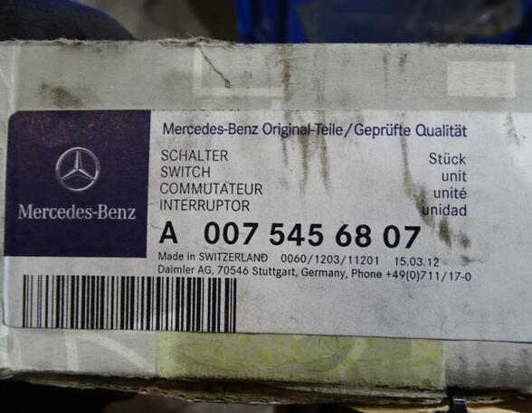 Kippumpe Fahrerhaus Mercedes-Benz Actros MP2 Fernbedienung A0075456807 Schalter 