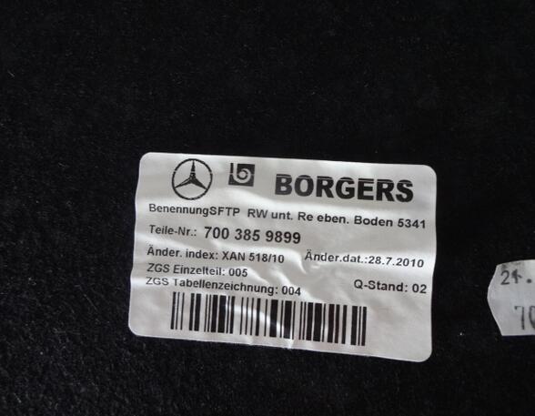 Gereedschapskist Mercedes-Benz Actros MP 4 A9608403105 Abdeckung Staukasten