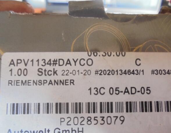 Spanner Poly V-riem MAN TGA Dayco APV1134 51958007477 51958007459 51958007436