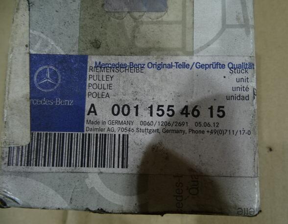 Riemschijf waterpomp Mercedes-Benz AXOR A0011554615 OM457 OM471 OM501 OM502