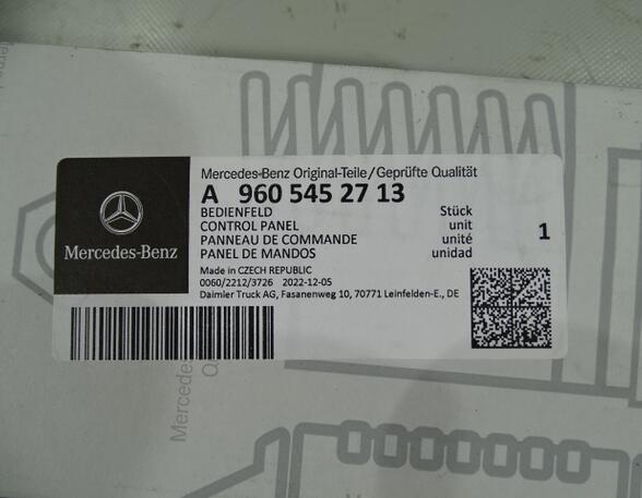 Schakelaar raamopener Mercedes-Benz Actros MP 4 A9605452713 Bedienfeld Antos Arocs