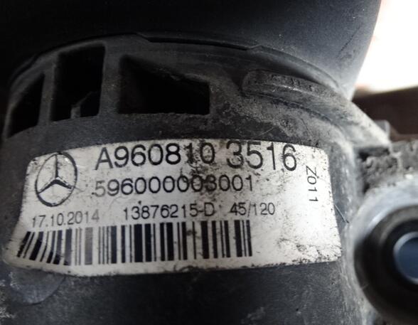 Buitenspiegel voor Mercedes-Benz Actros MP 4 A9608103516 A9608101619 links