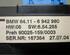 Heating & Ventilation Control Assembly BMW 7 (E65, E66, E67)