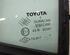 Dreieckscheibe Tür VL vorne links Toyota Yaris Lim. (Typ:KS/NC/NL/SC) Yaris Executive