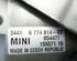 Handbrake Lever MINI Mini Cabriolet (R57)